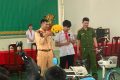 CÔNG AN XÃ BÌNH AN TUYÊN TRUYỀN AN TOÀN GIAO THÔNG TẠI TRƯỜNG THCS TRUNG LƯƠNG