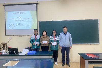 Trường THCS Trung Lương gặp gỡ học sinh tham gia Cuộc thi Khoa học kỹ thuật cấp tỉnh năm học 2025–2026