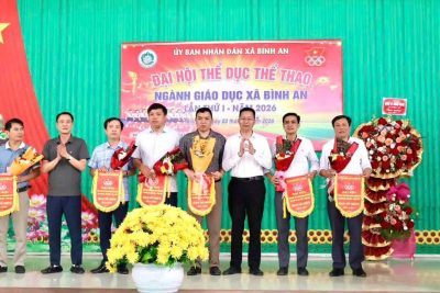 TRƯỜNG THCS TRUNG LƯƠNG THAM GIA ĐẠI HỘI THỂ DỤC THỂ THAO XÃ BÌNH AN LẦN THỨ I NĂM 2026